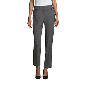 NWT Worthington sz 10 straight leg gray pants